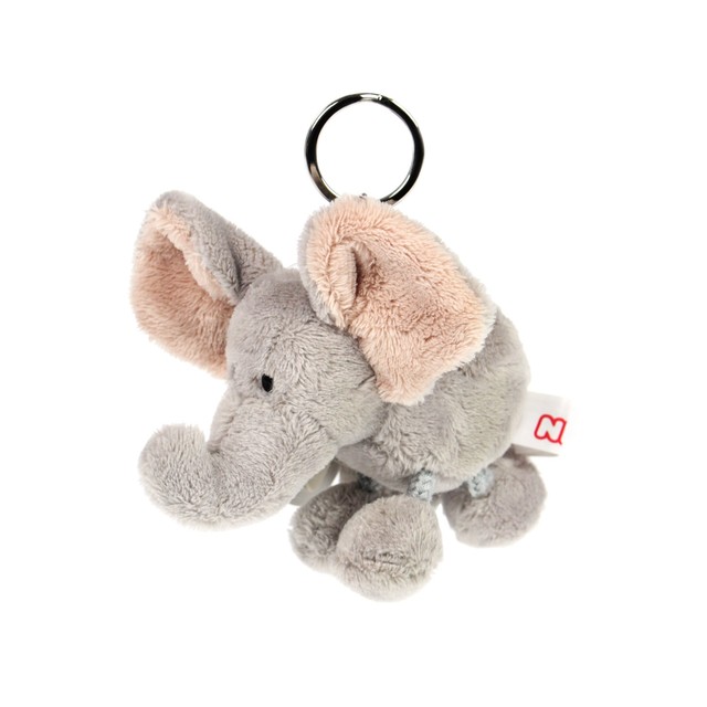elephant plush keychain