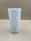 Vintage E.O Brody 7" Milk Glass Vase