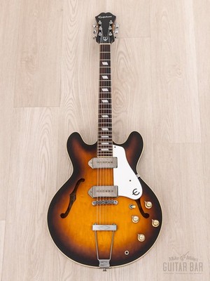 1986 Epiphone Casino Vintage Guitar Figured w/ Case, Japan
