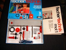 fischertechnik konvolut, mot 1, OVP mit Beschreibung