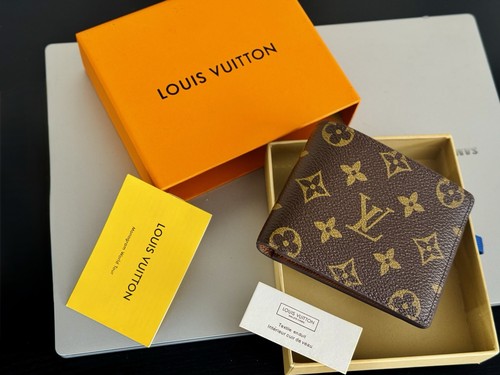 " AUTHENTIC " Louis Vuitton Monogram Bifold Wallet Portefeuille Marco - Picture 4 of 9