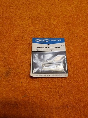 Klett Plastics - Pushrod Exits Guide PEG-1 Large - Part 370 - L26