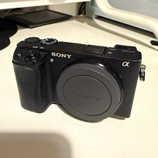 Sony Alpha a6300 24.2MP Mirrorless Camera Body + three batteries and charger