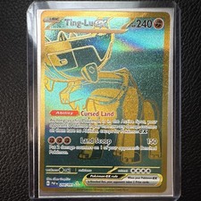 Ting Lu EX Paldean Fates Gold Secret Rare Pokemon Card 244/091 on eBay