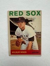 1964 Topps Baseball Wilbur Wood # 267 Boston Red Sox (RC) EX All Star