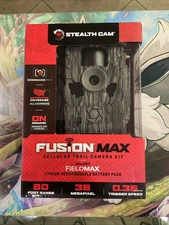 Stealth Cam FUSION MAX 80ft 36MP Cellular Trail Camera STC-FXWTX-W