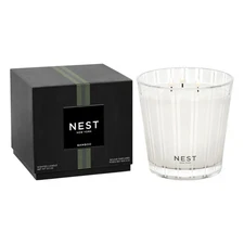 Scented 3-Wick Candle, Bamboo - 21.2 oz - Up to 100-Hour Burn Time - Reusable...
