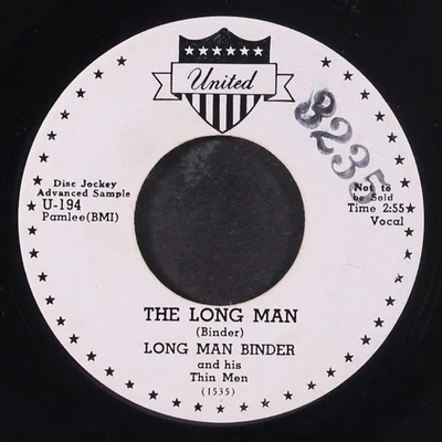Long Man Classeur: The / I'M A Lover United 7 " Simple 45 RPM - Photo 1/2