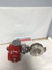 BRAY CONTROLS,70-0051-113A0-536/A,ACTUATOR WITH 4 INCH SS BUTTERFLY VALVE NOS