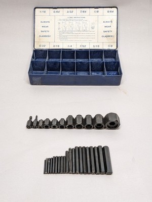 XTRAC 50140 Tool Kit X Trac Cap Head Socket Hex Screw Extractor Tool Kit