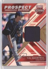 2018 Panini Elite Extra Edition Prospect Materials Red /49 Cal Quantrill hg6