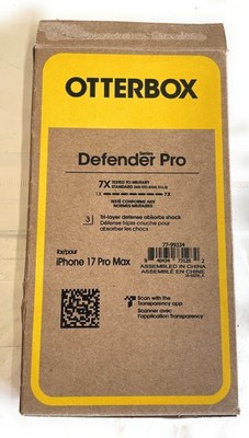OtterBox Defender Pro Series Case, For iPhone 17 Pro Max, Green, 77-9934