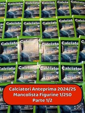 Calciatori Anteprima 2024 2025 Mancolista Figurine 1/250 Con Scelta - Parte 1/2