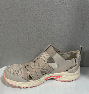 Ryka Women's Sky Walk Trek Water Sandal Trail Sneaker Frost Grey Size 7 M