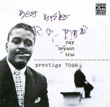 JAZZ PIANIST Ray Bryant autograph, signed album booklet