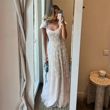 Evening Dresses for Special Occasions Beads Prom Dress Wedding Party Dresses