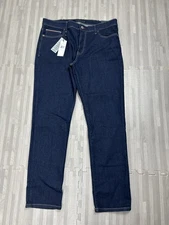 Tommy Hilfiger The Flex Slim-Fit Stretch Denim Mens Size 38 x 32 Blue Jeans $79