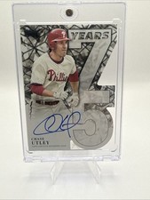 2026 Topps 75 Years of Topps Die-Cut Autographs #75YACU Chase Utley Auto /75