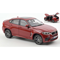 Bmw X6 M 2015 Red Metallic 1:18 Norev Auto Stradali -D- Neues Modell