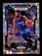 Mike Miles Jr. 2023-24 Panini Prizm Ice Prizm #295 Rookie Dallas Mavericks