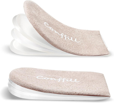 Adjustable Orthopedic Heel Lift Inserts Gel Height Increase Insoles for Women Me