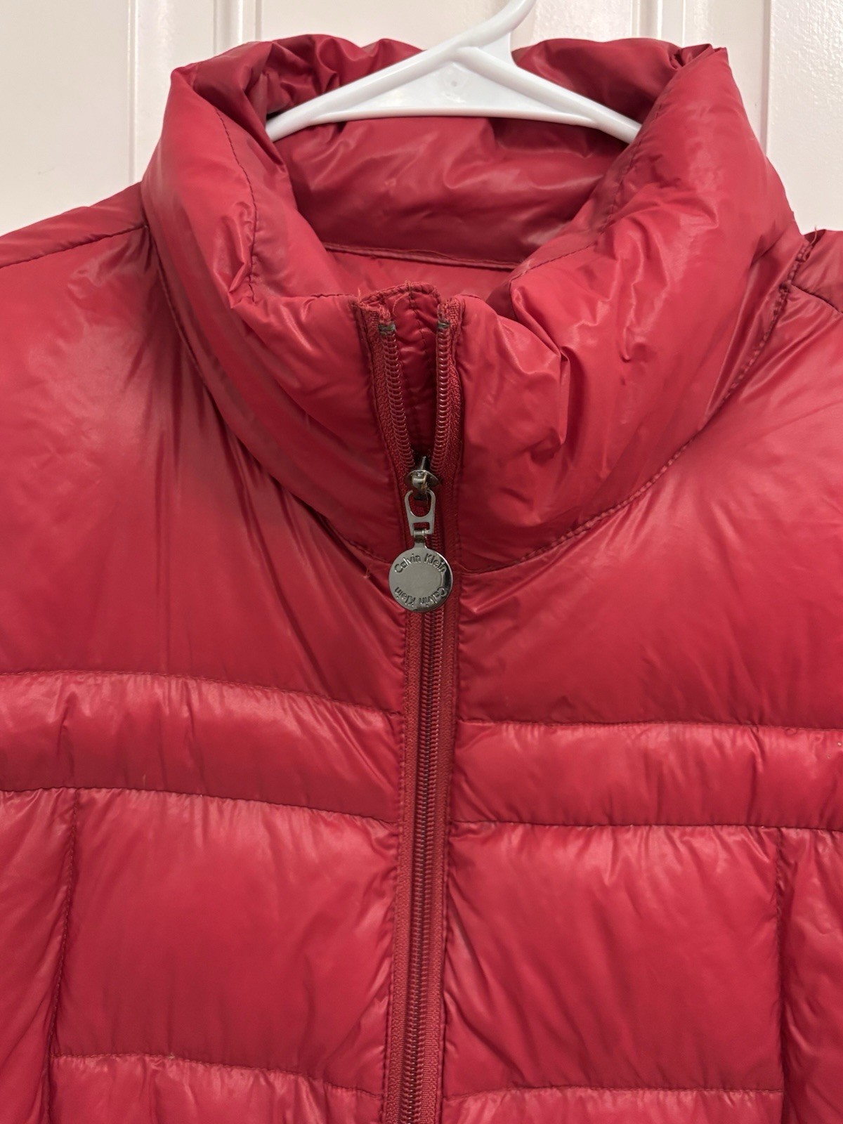 Calvin Klein Red Packable Lightweight Premium Dow… - image 2