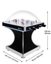 MD Sports Dome Hockey Table with Electronic Scorer 41 In Bubble Hockey