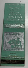 Matchbook Cover Hollywood Bar Café Restaurant, Rochester, Minnesota Girley