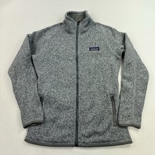 Patagonia Gray Better Sweater Full Zip Jacket Size XS Women  s Fleece 25543