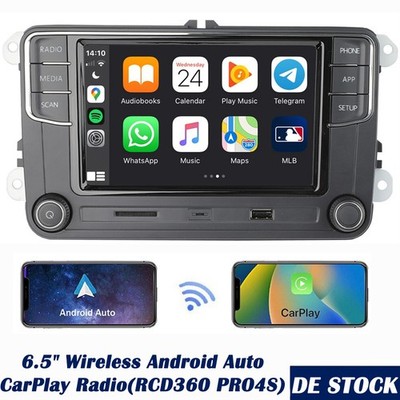 6.5'' Für VW Passat Autoradio RCD440 plus RCD330 Wireless Carplay Android Auto BT