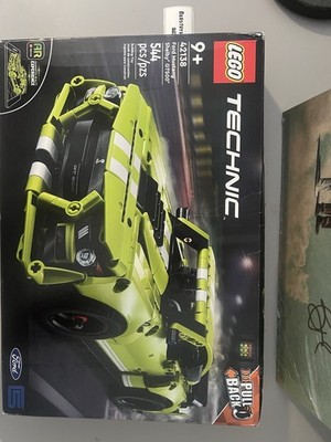 New /Sealed LEGO TECHNIC 42138 Ford Mustang Shelby GT500 Damaged Box