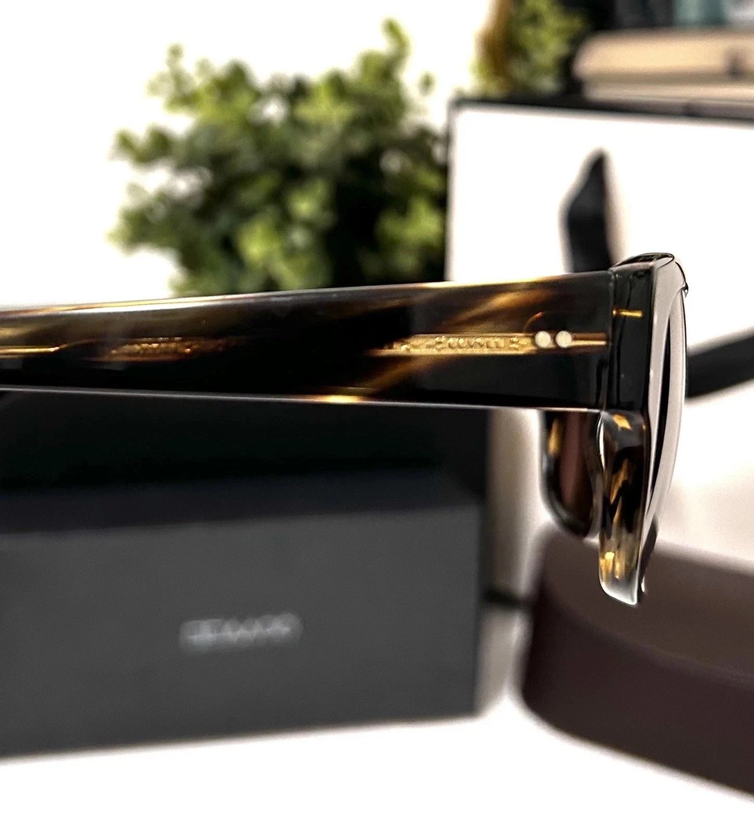 Oliver Peoples Evason OV5243S Cocobolo Frame Sunglasses Made in Italy $129 View 3