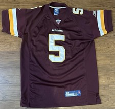 2010 Washington Redskins Jersey Mens 48 Red NFL Donovan McNabb 5 Reebok On Field