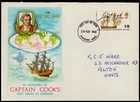 GB FDC 1968 Captain Cook's Voyage - SG 770
