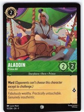 Aladdin - Prince Ali 92/204 Fabled Lorcana NM