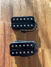 Bare Knuckle Riff Raff Humbucker Pickup Set Black - Bridge and Neck