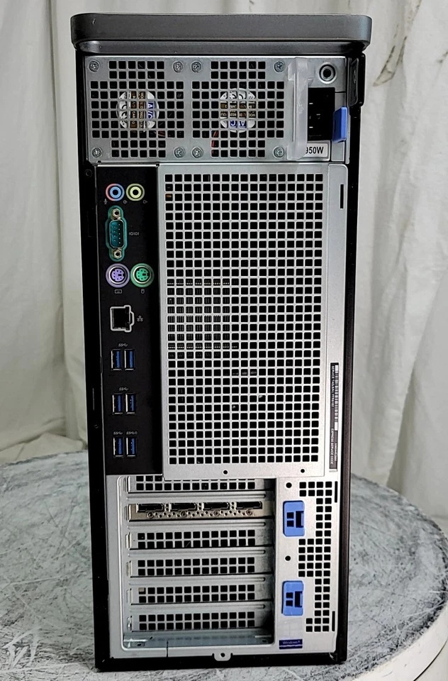 DELL PRECISION 5820 TOWER Server INTEL XEON W-2123 32GB 512GB P2000 - Image 3 of 4