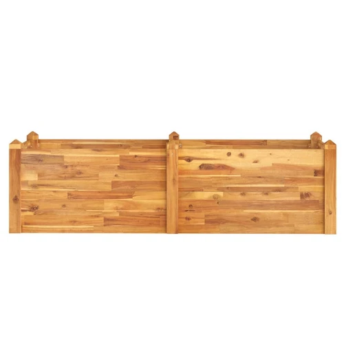 vidaXL Garden Raised Bed 160x60x44 cm Solid Wood Acacia - Picture 4 of 7