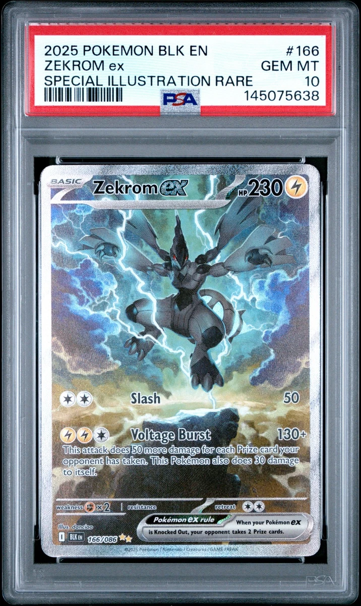 Zekrom Pokémon TCG Professional Sports Authenticator (PSA