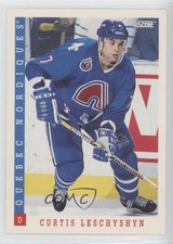 1993-94 Score Canadian Curtis Leschyshyn #42 q7c