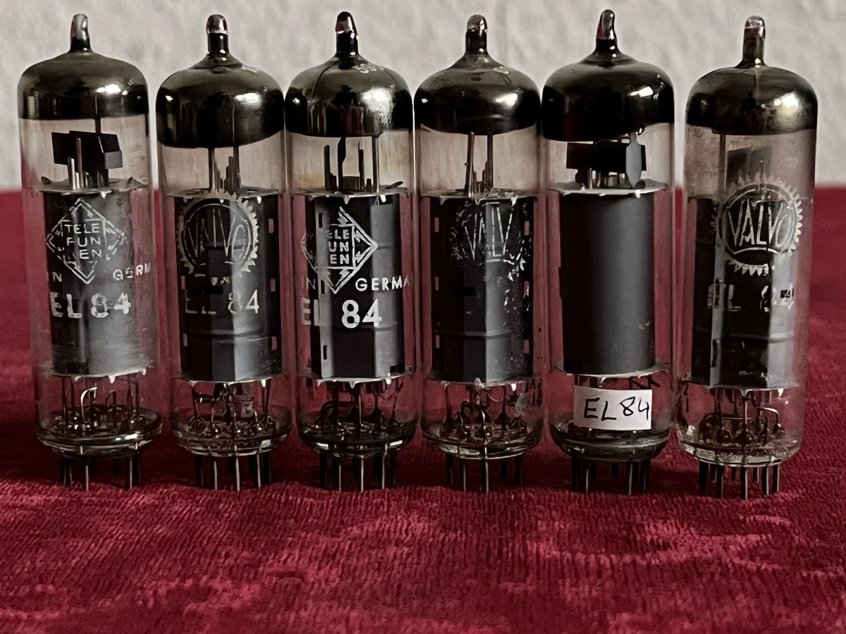Tubo Válvula 6P14P Tubo De Rejilla Dorada 6P14P (Equivalente A EL84/6BQ5) - Probado, 100% Funcional (Usado) Tubo Probado Funcional - Foto 4