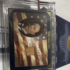 Word from POTUS White House Relic William Howard Taft Card 93/149