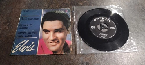ELVIS PRESLEY - RETURN TO SENDER-  RCA VICTOR - ITALY - 45N 130  - ROCK - 1962