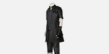FF14 Noctis Lucis Caelum Costume Outfit with Shoes COSPLAY Mens Costume Coat