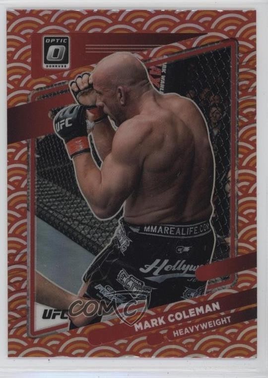 2022 Panini Donruss Optic UFC Photon Prizm Mark Coleman #97 0n8q