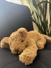 Vintage Soft Plush Lion Cub Bear Brown Toy Figure Safari Animal
