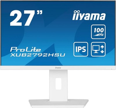 iiyama ProLite Monitor XUB2792HSU-W6 27 Zoll Full HD IPS 100Hz höhenverst.