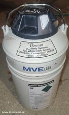 MVE LAB-5 (5)Liter Cryogenic LN2 Storage Tank Dewar Liquid Nitrogen BRY501-5