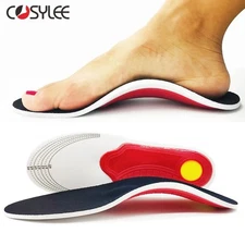 Orthotic High Arch Support Insoles Flatfoot Shoe Insert Insoles For Women Men US