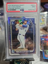 Jac Caglianone 2024 Bowman Chrome Refractor PSA HOT 🔥 🔥!!